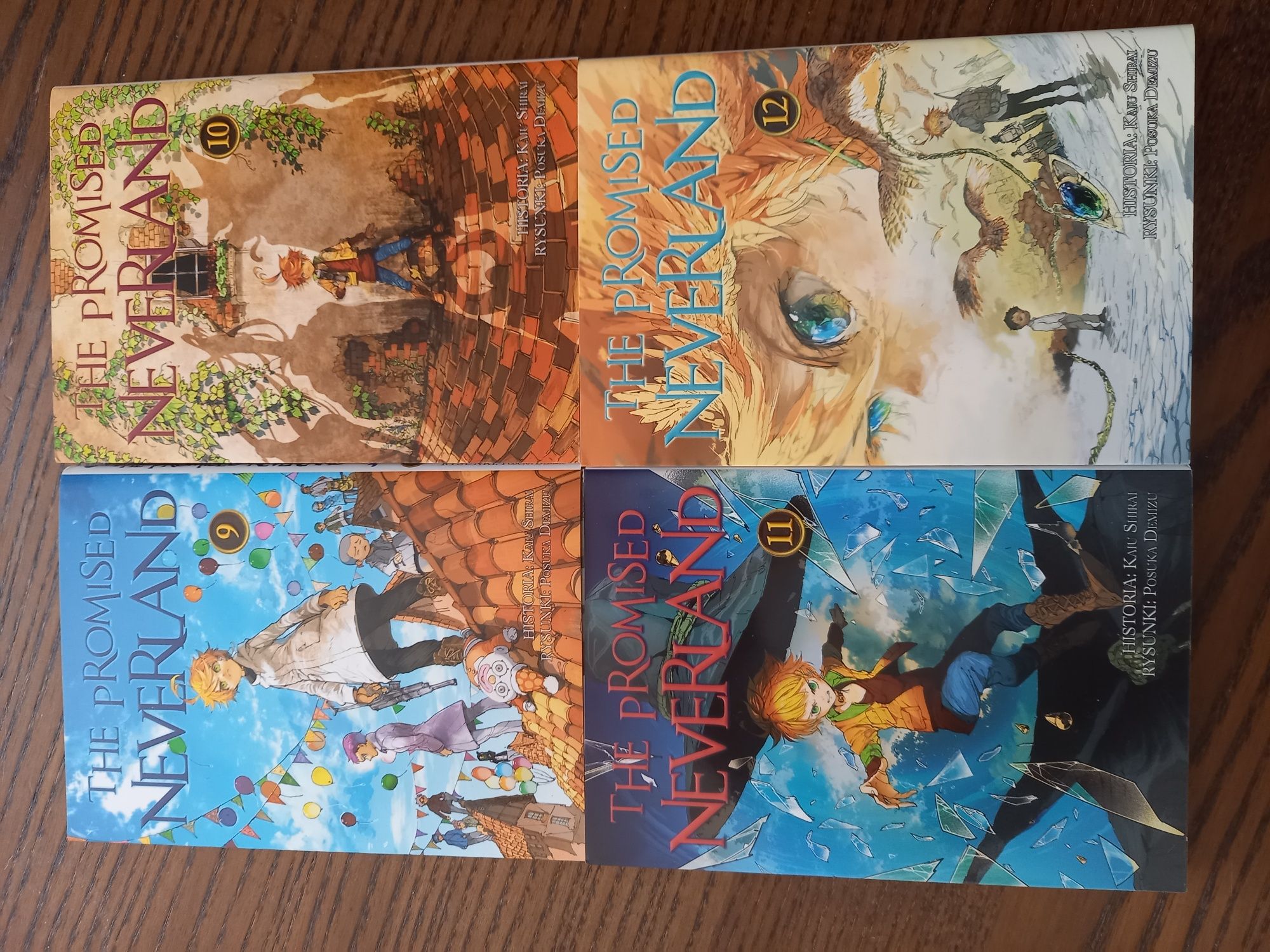Promised neverland, tomy 1-12