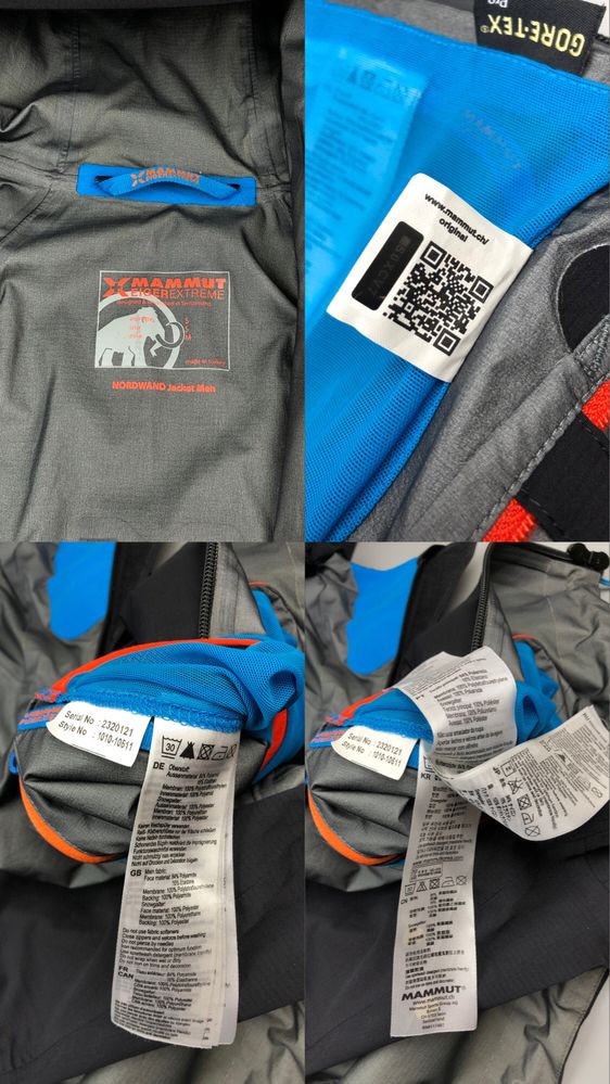 Куртка Mammut Eiger Extreme Nordwand Pro