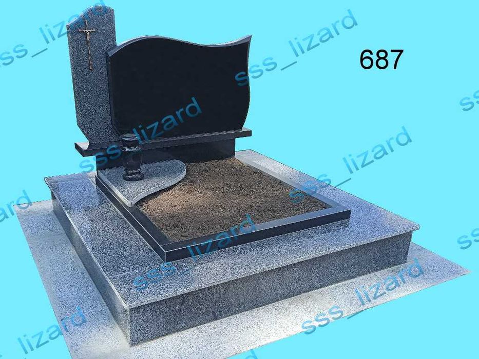 Пам'ятники подвійні, виготовлення та встановлення