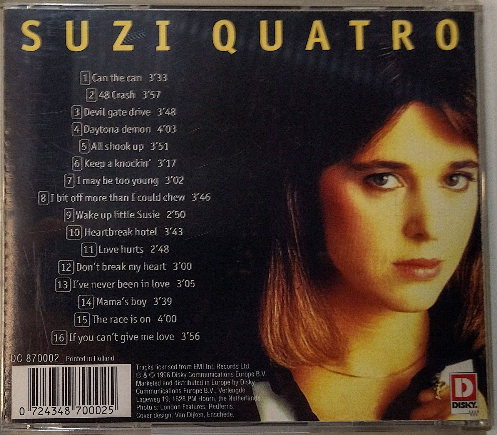 Suzi Quatro - The best of | 1 CD