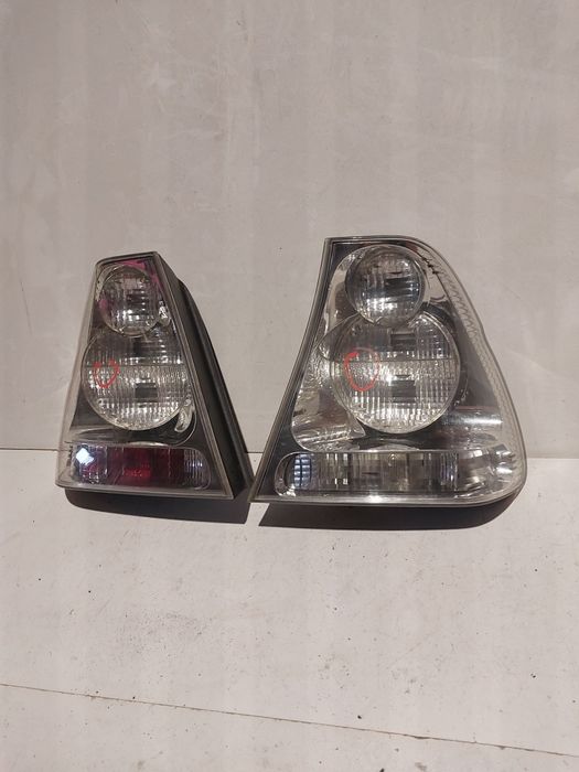 Bmw e 46 compact clear tylna lampa tył prawa lewa m pakiet