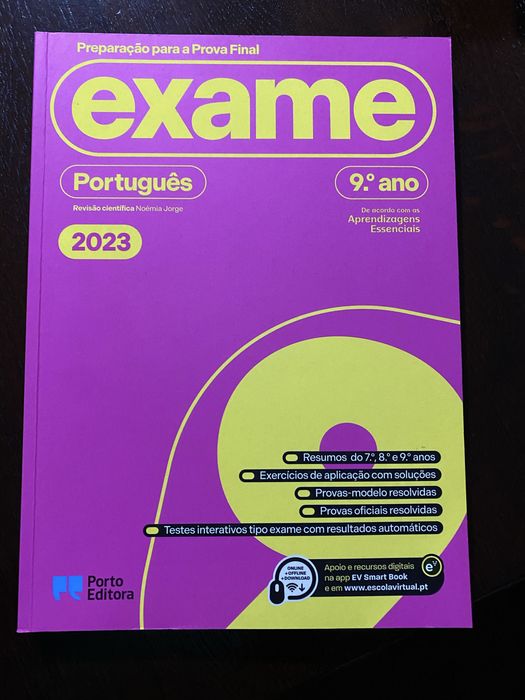 Livros preparação exames 9. Ano