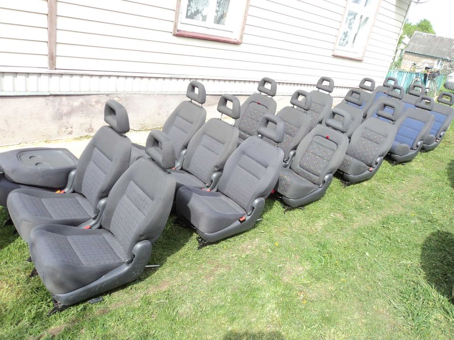 НА БУСИ Cидения Cидіння 3-6-7-8 шт Мастер Мовано Форд  Фиат Пежо