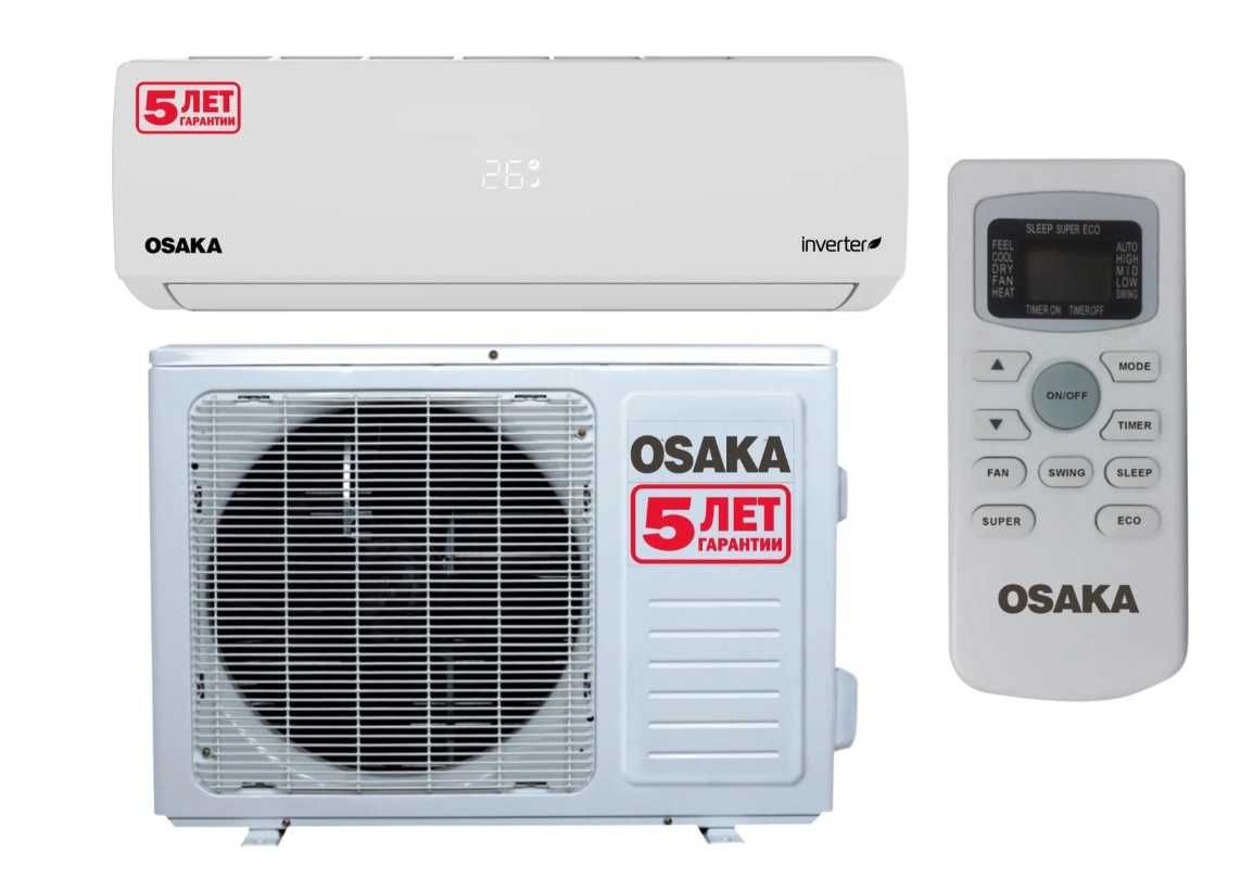 НОВЫЙ‼️ Инверторный кондиционер Osaka STV-07HH Elite Inverter | Склад!