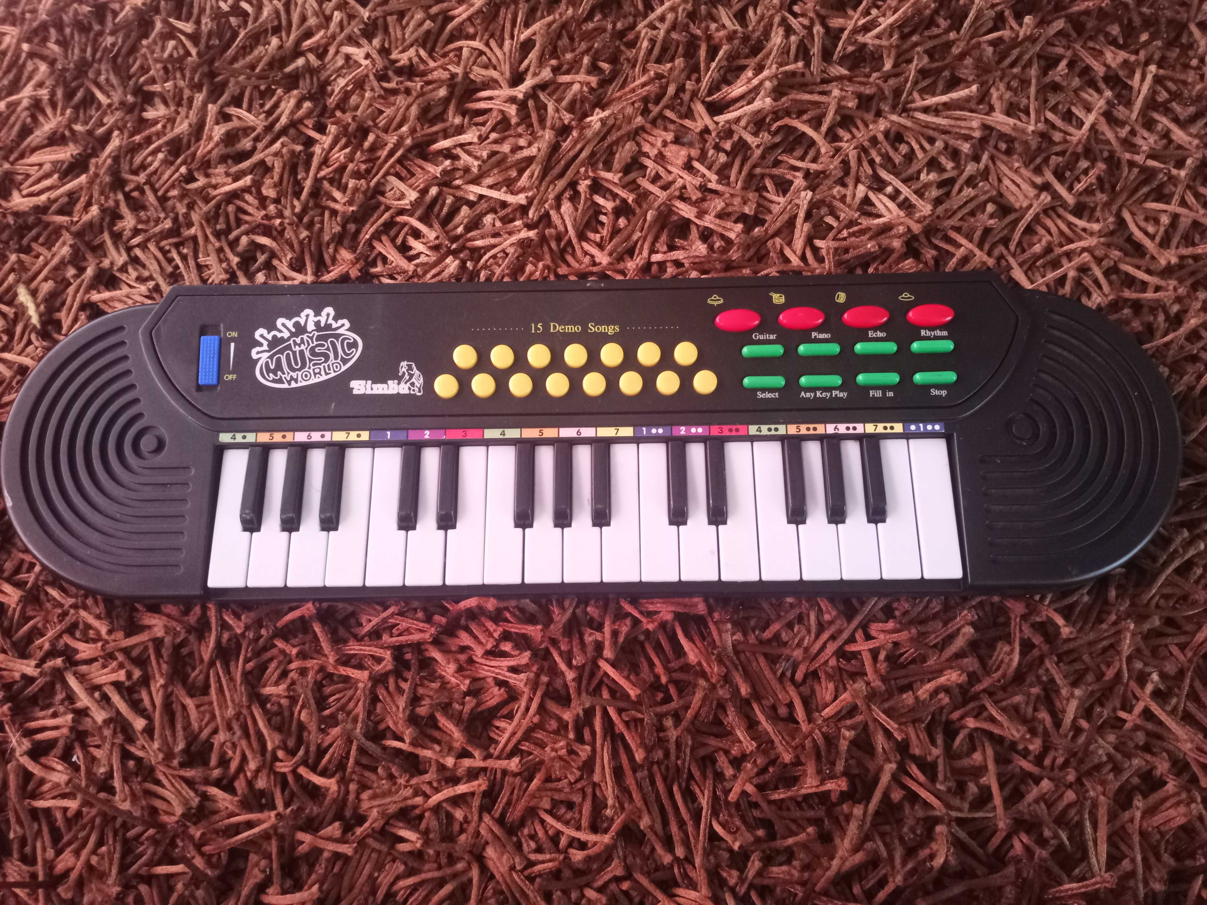 Teclado Infantil Eletrônico SIMBA "My Music Word"