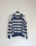 Sweter z koronką QED London T.K. Maxx S/M