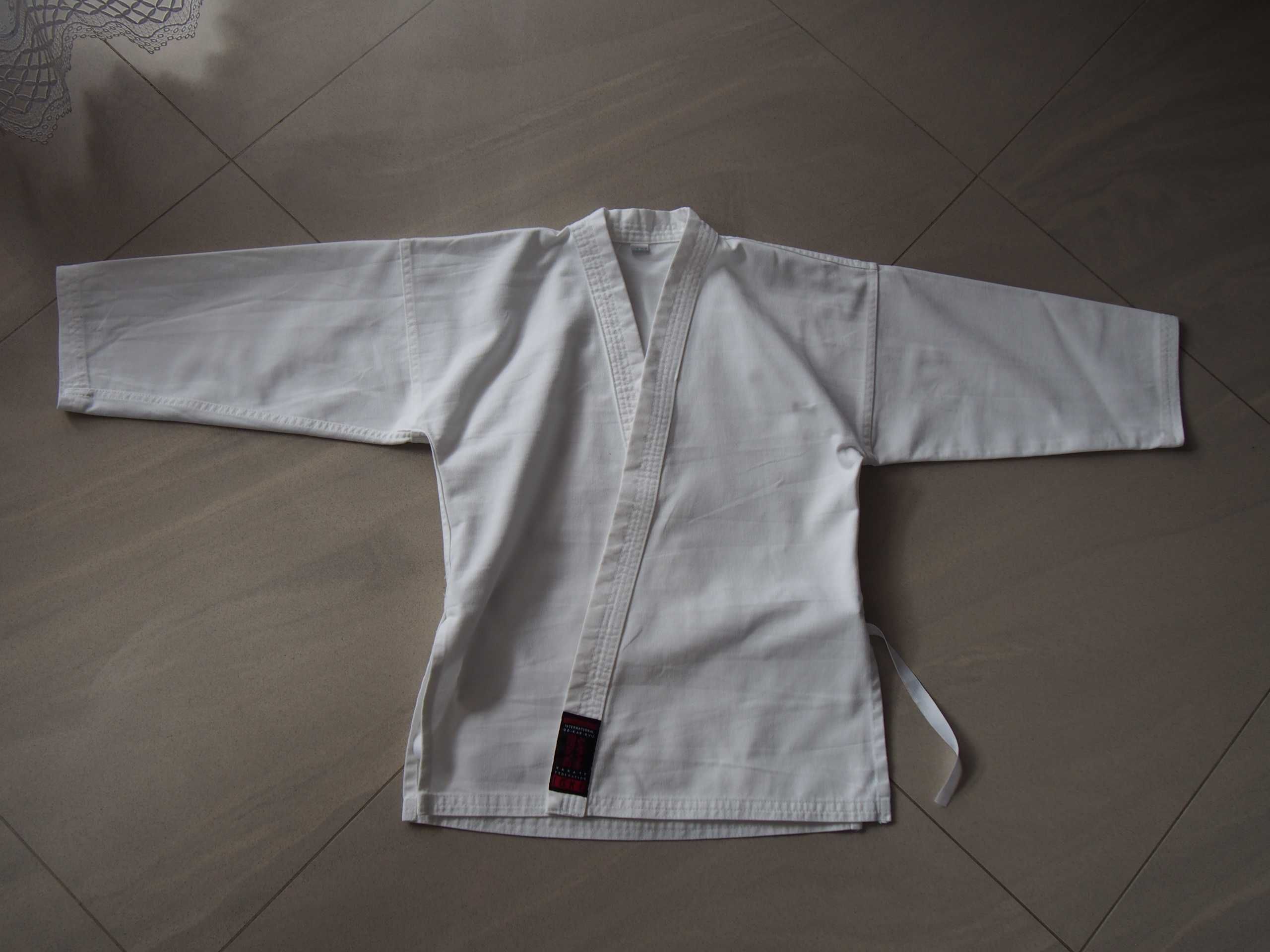 Kimono karate 140 cm GÓRA