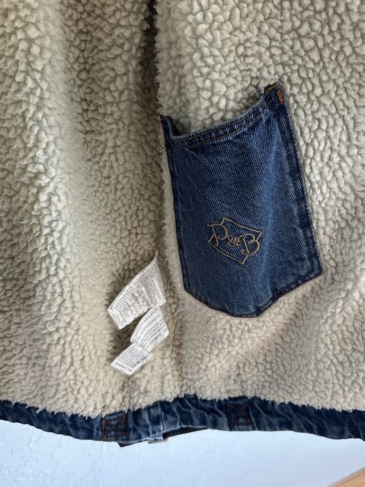 Утеплена джинсова куртка Pull&Bear