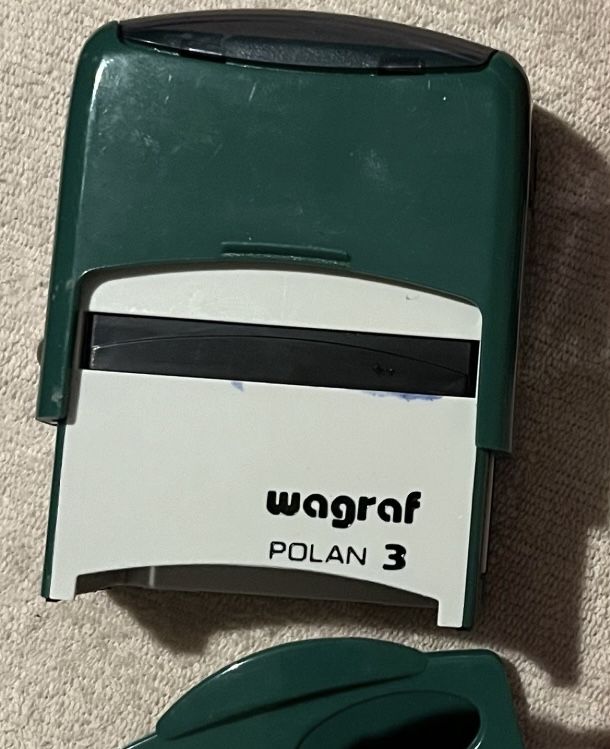 Pieczątka Wagraf Polan 3 (zielona)