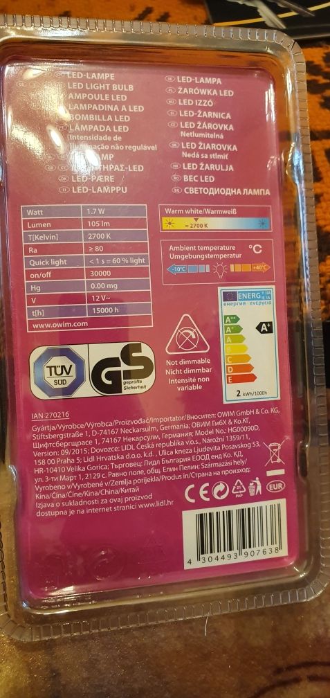 Żarówki Led Gu5.3