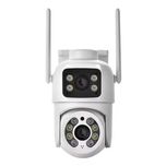 iCsee wifi IP камера видеонаблюдления внешняя 6mp Q13 на два объектива