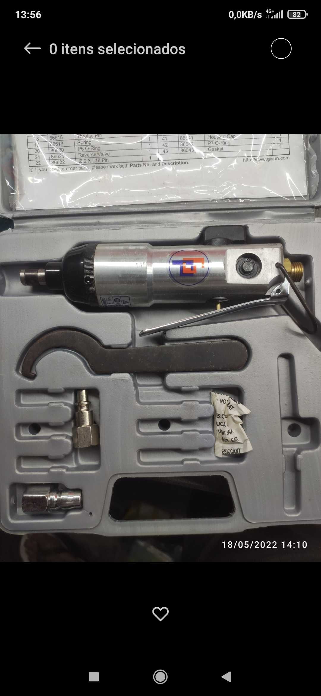 Máquina pneumática biax