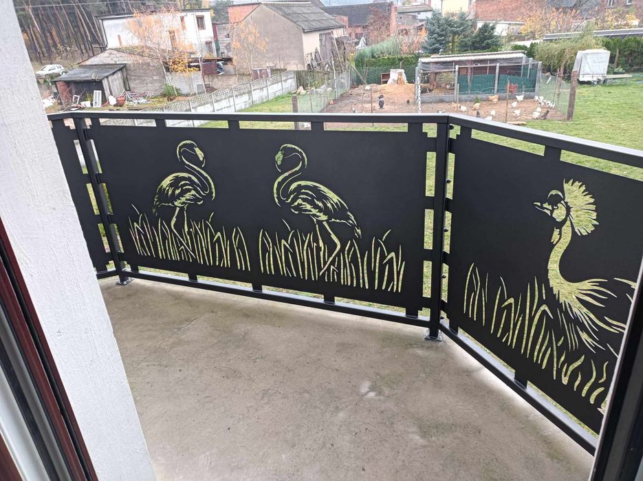 Panele ozdobne CNC ogrodzeniowe