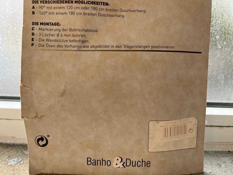 Suporte Giratório - Duche Casa de Banho