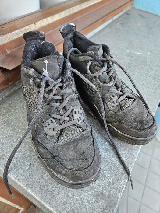 Buty jordany Air Jordan 4 Retro GS Black Cat