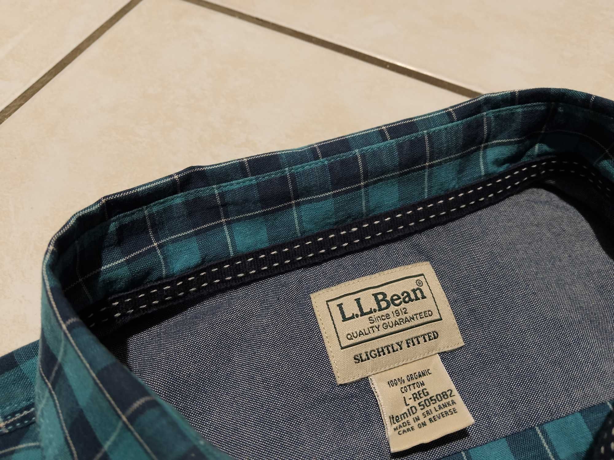 LL BEAN USA - NOWA! Koszula Męska krótki rękaw rozmiar XL