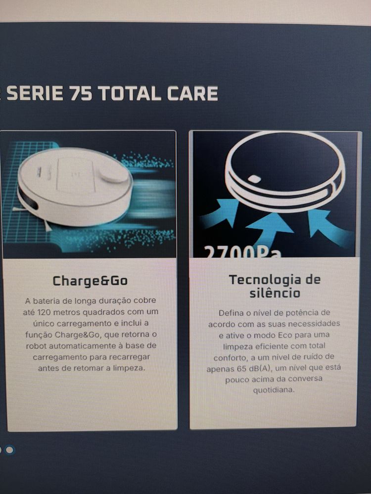 Aspirador Robot Xplorer série 75 Rowenta