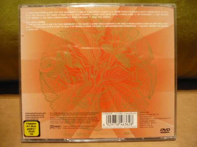 Podwójna płyta Aaliyah I care 4 you  1 x CD & 1 x DVD.Special edition.