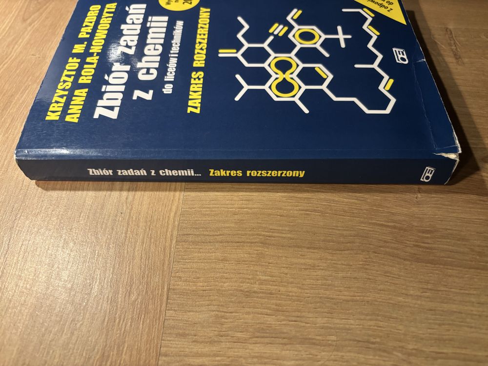 Zbiór zadań z chemii zakres rozszerzony PAZDRO