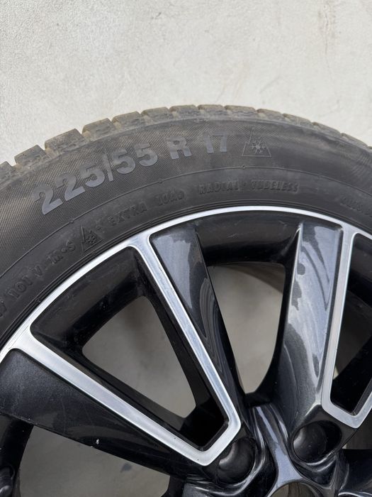 Титани з резиною Зима r17 Continental 225/55/17 комплект