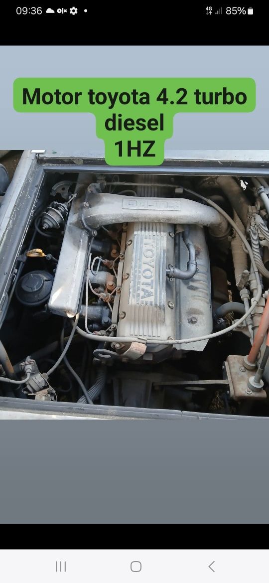 Motor completo toyota  1HZ