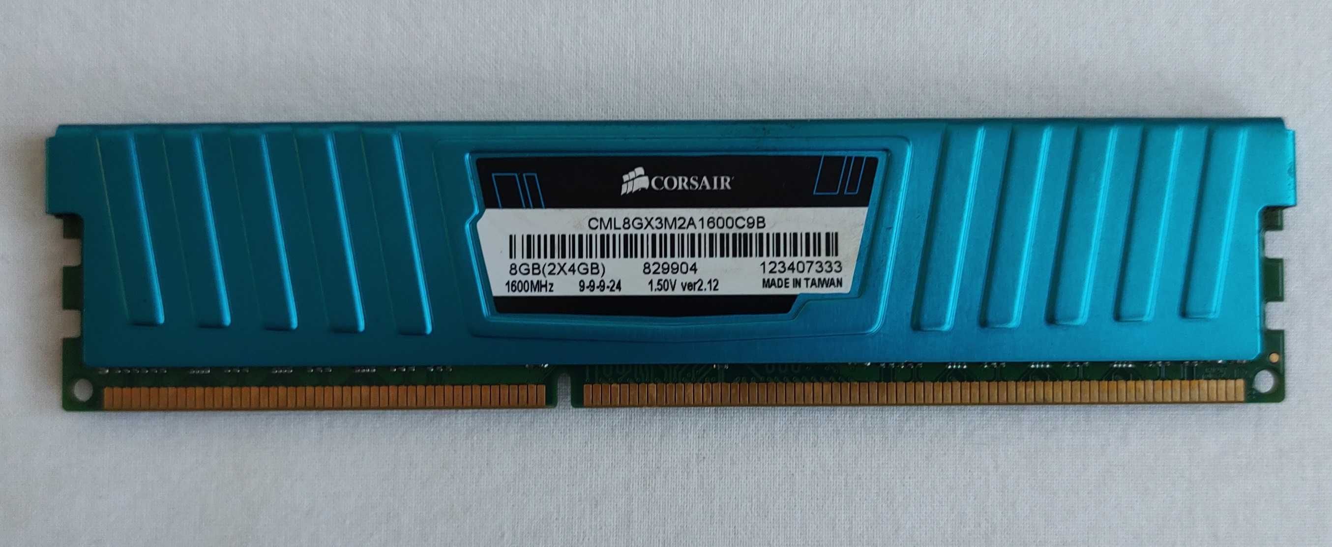 Pamięć RAM DDR3 4GB 1600MHz CORSAIR Vengeance LP