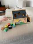 brinquedo Casa com formas em madeira FSC® - multicolor - Vertbaudet