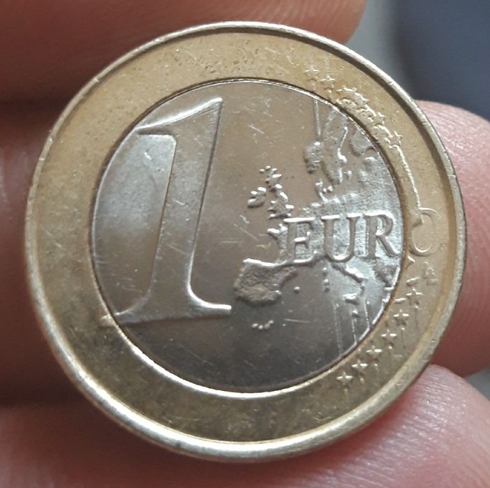 Монета 1 евро Португалія