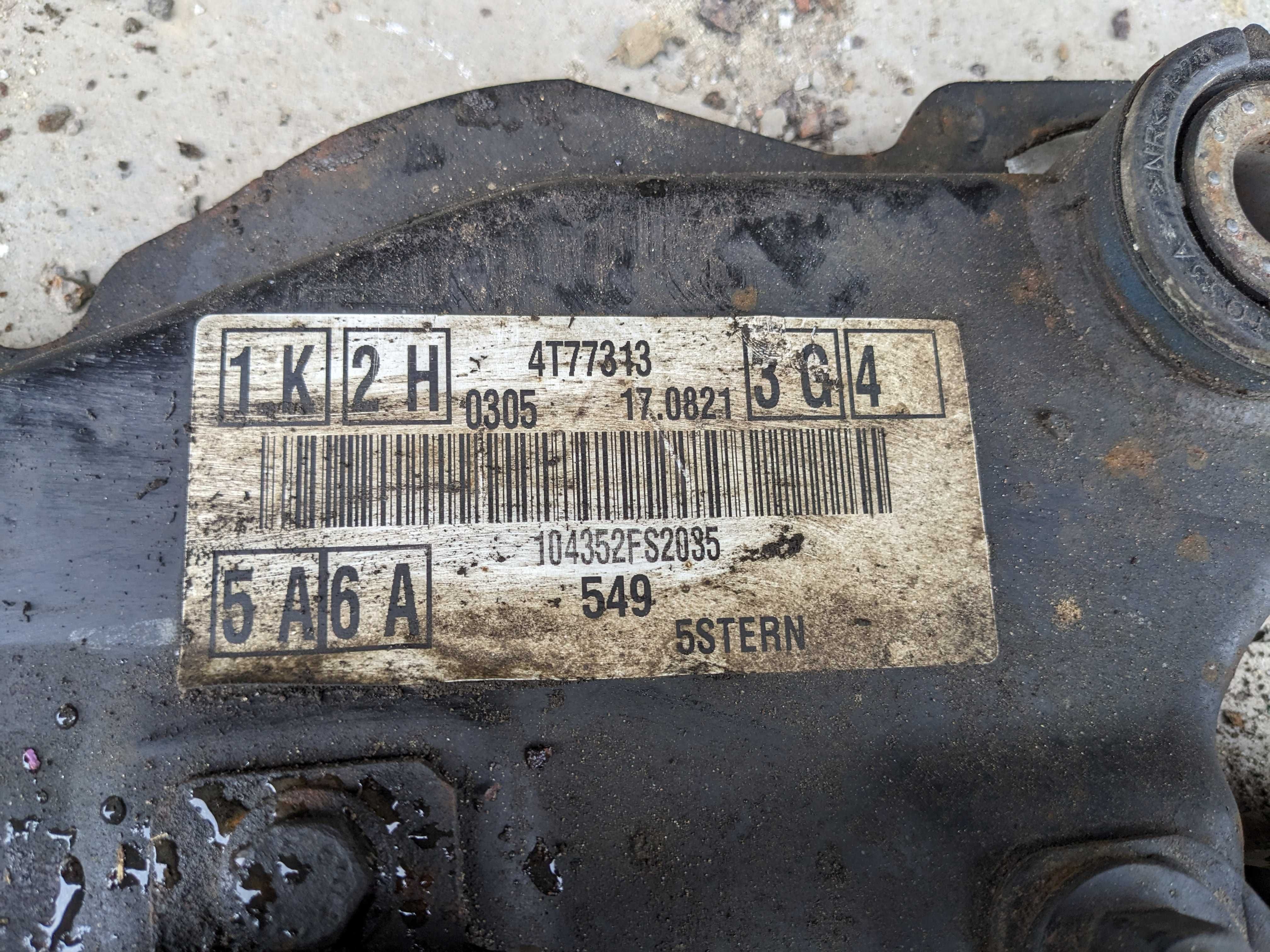 Ford C-Max MK2 1.6 16V Sanki Belka Przód Przednie Trawers Kołyska