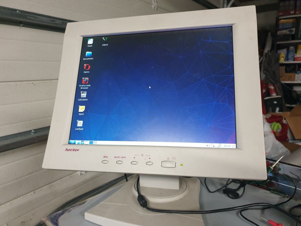 Monitor LCD 15" Panoview