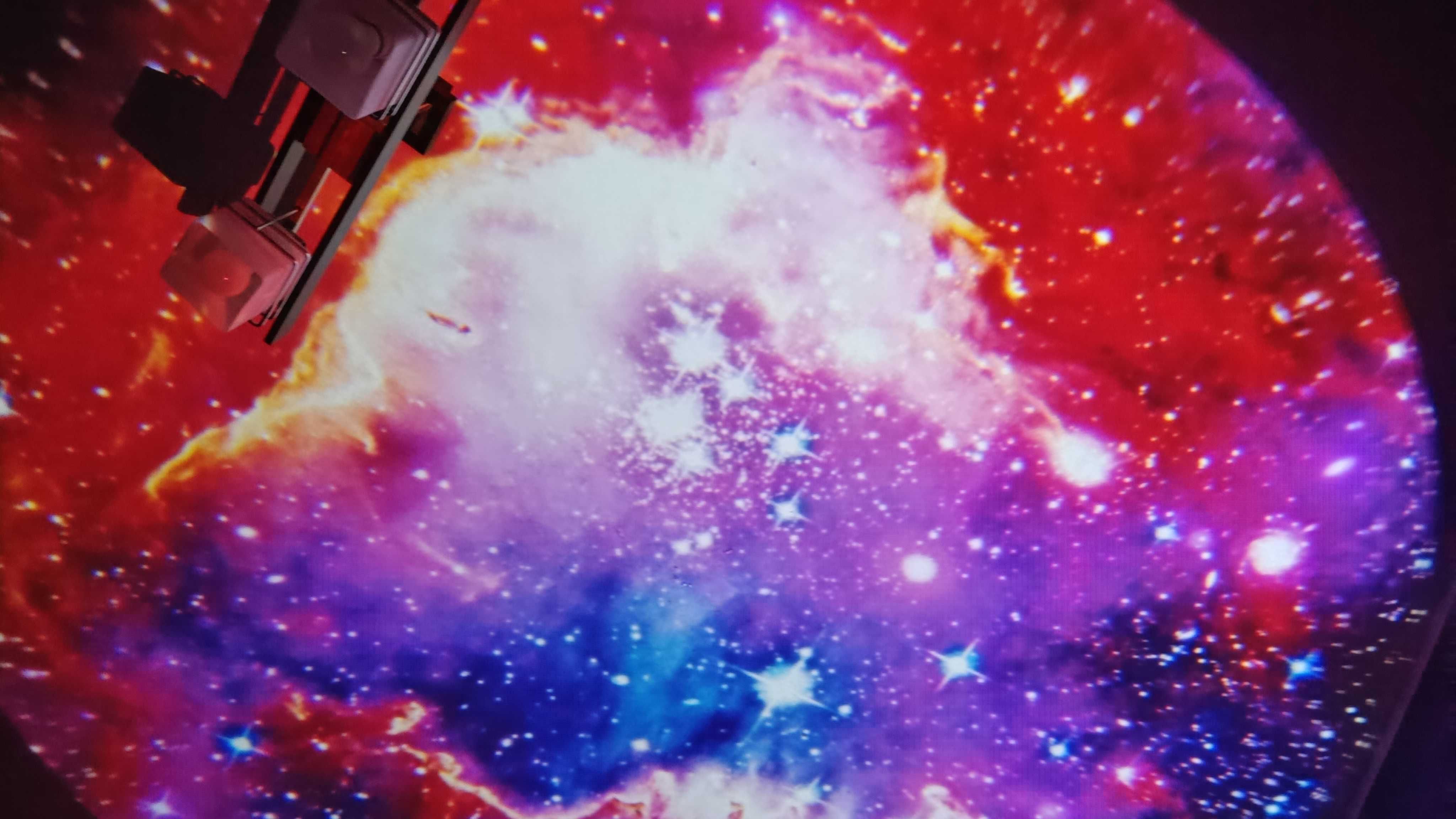 Projektor gwiaździstego nieba, planetarium, obrotowy, 13 dysków, real
