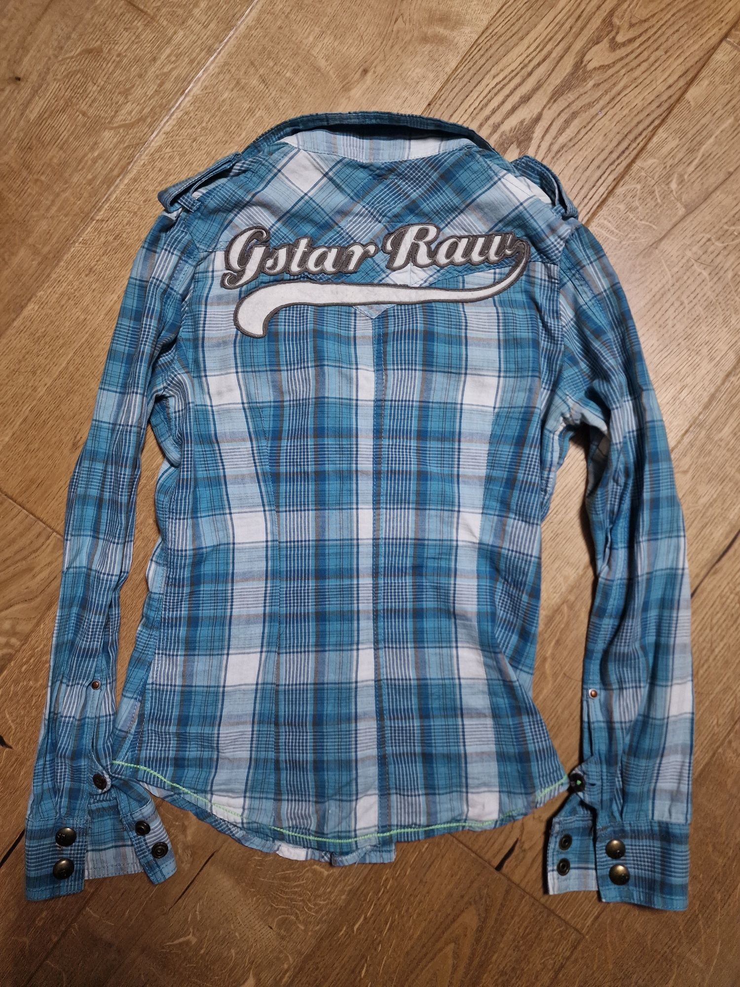 Koszula w kratę G-Star RAW w stylu vintage