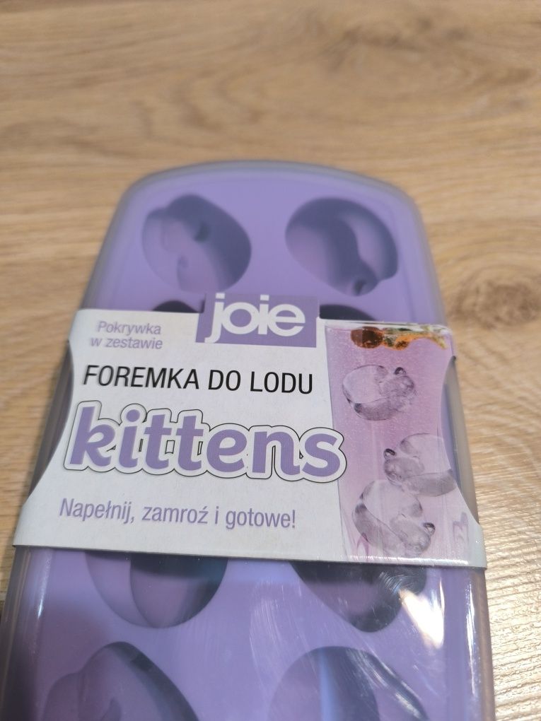 Foremki silikonowe do lodu kittens joie
