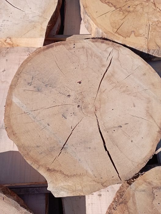 Plaster dębu, dąb lity na stolik