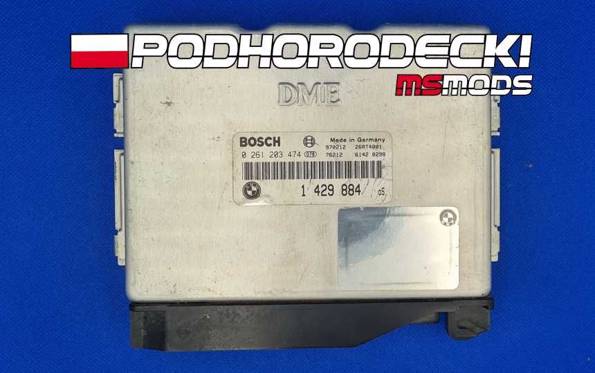 Modyfikacja sterownika BMW MS41 MS42 MS43 MS45 E30 E36 E46 E39 SWAP