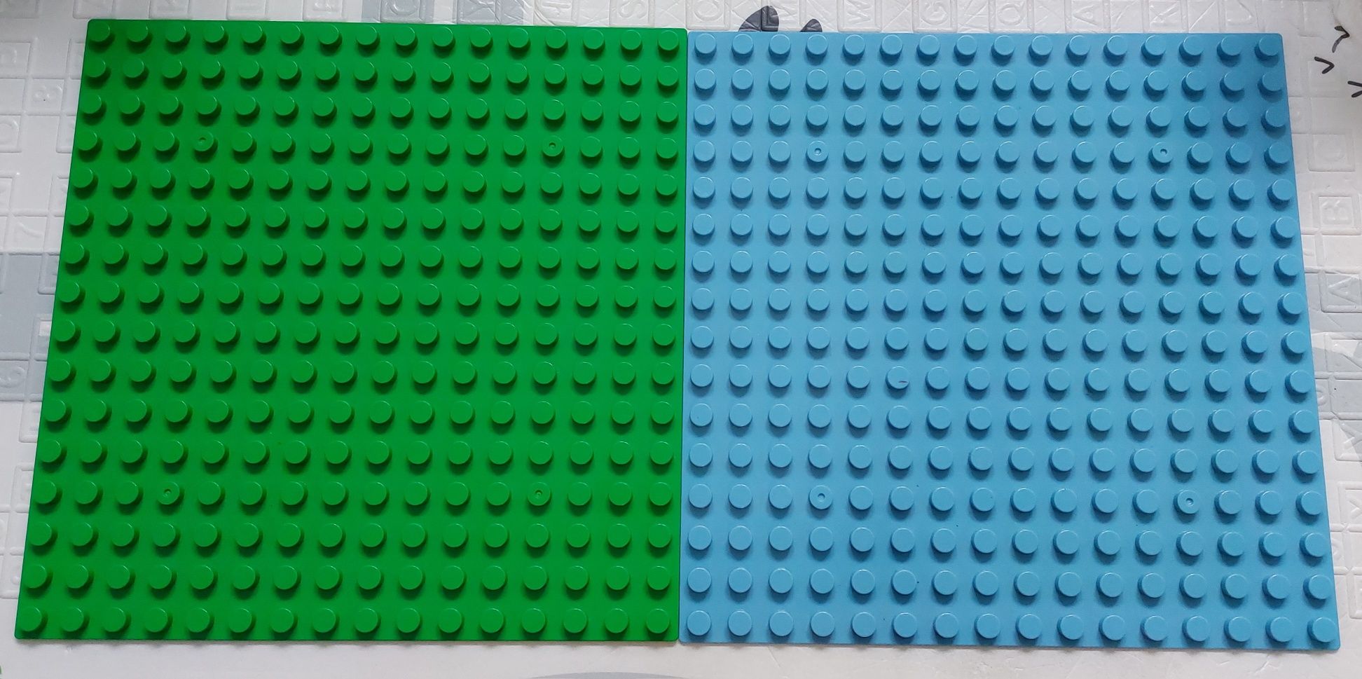 LEGO DUPLO zamienik płytka konstrukcyjna Zielona 10460 Niebieska 16x16