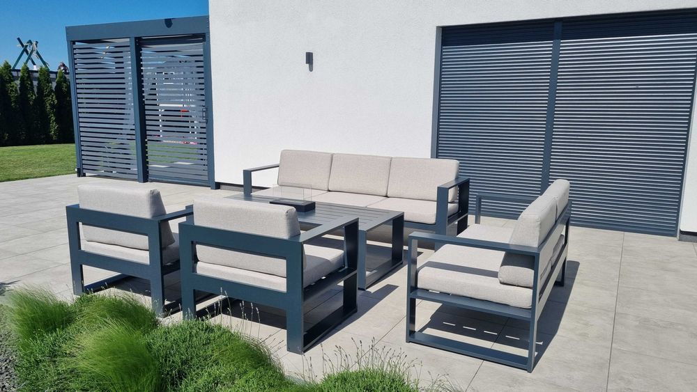 Meble Tarasowe Ogrodowe Patio aluminiowe
