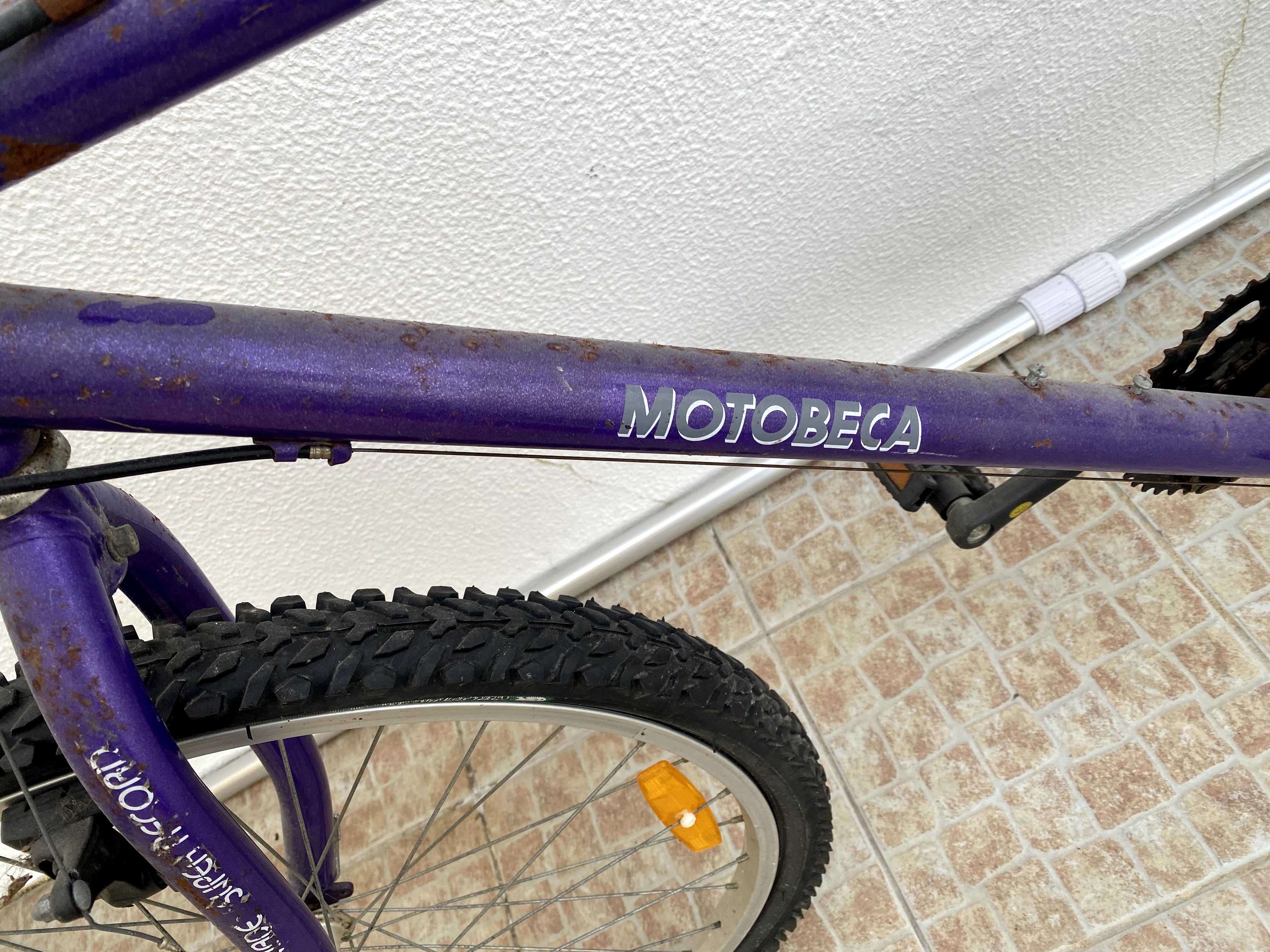 bicicleta  motobeca