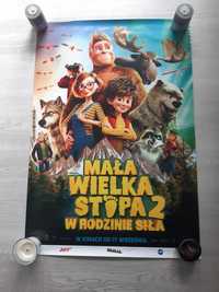 Plakat kinowy z filmu bajki Mała wielka stopa 2 bajka