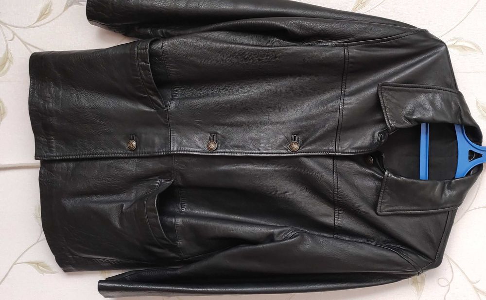 Куртка-пиджак натуральная кожа осень-весна разм. 44-46 Пакистан 350грн
