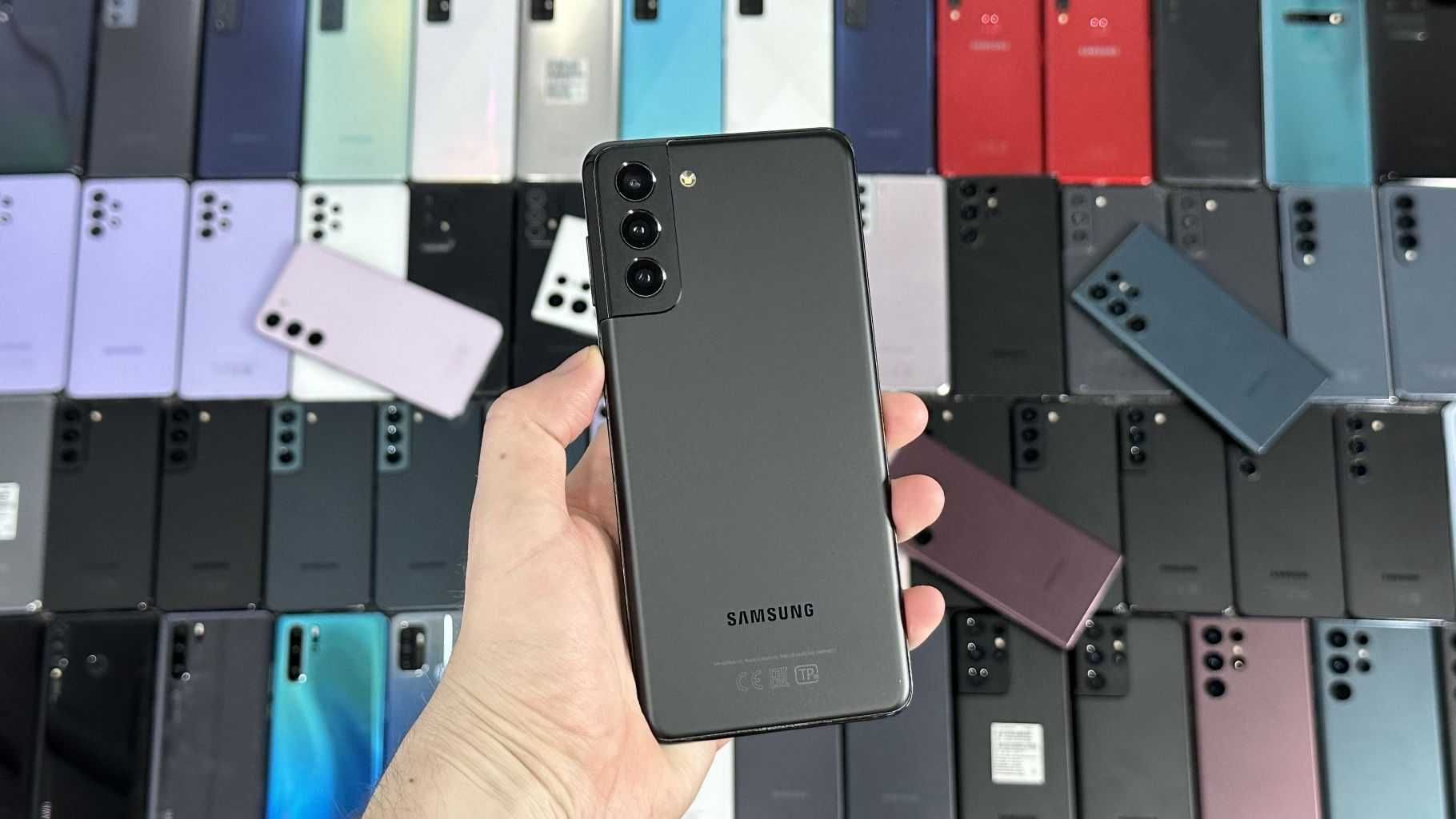 Оплата частинами 0% Samsung Galaxy S21+ 8/128GB Phantom Black Гарантія