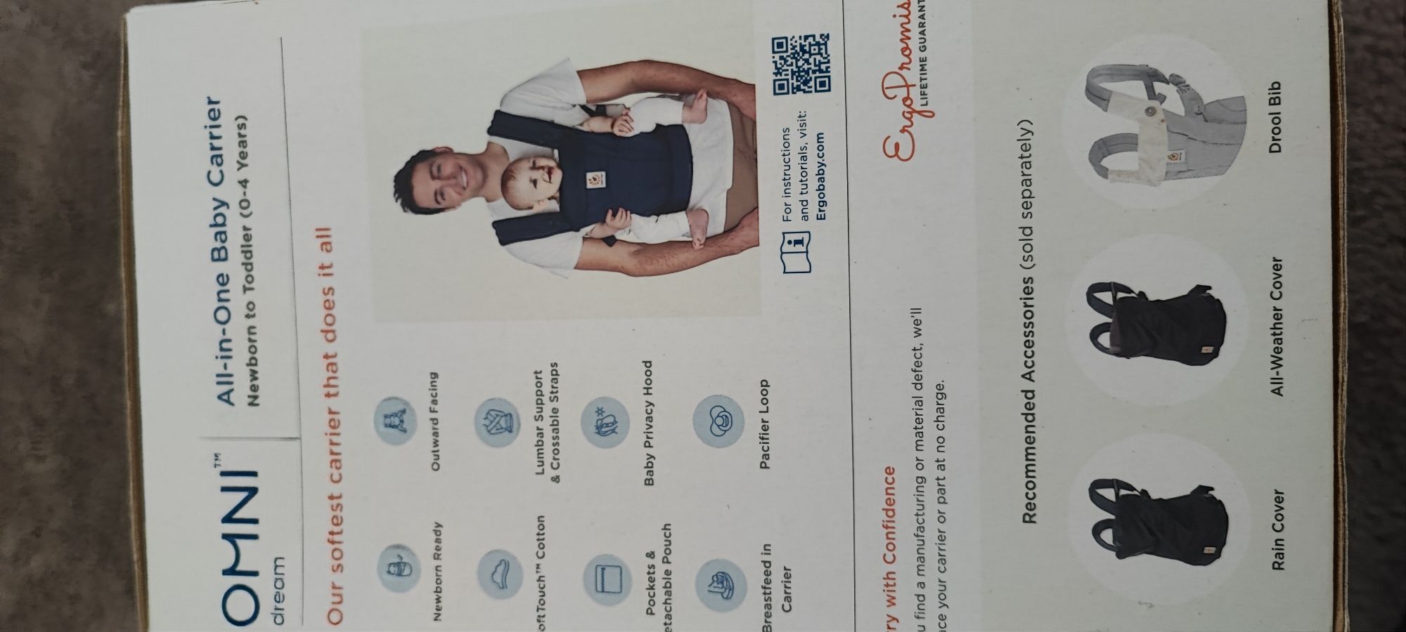 Ergobaby Omni deram Azul