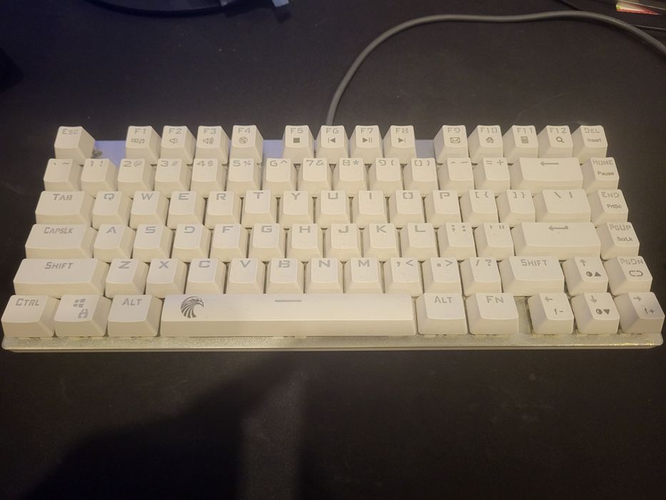 Teclado Mecânico Gaming HUO JI RGB
