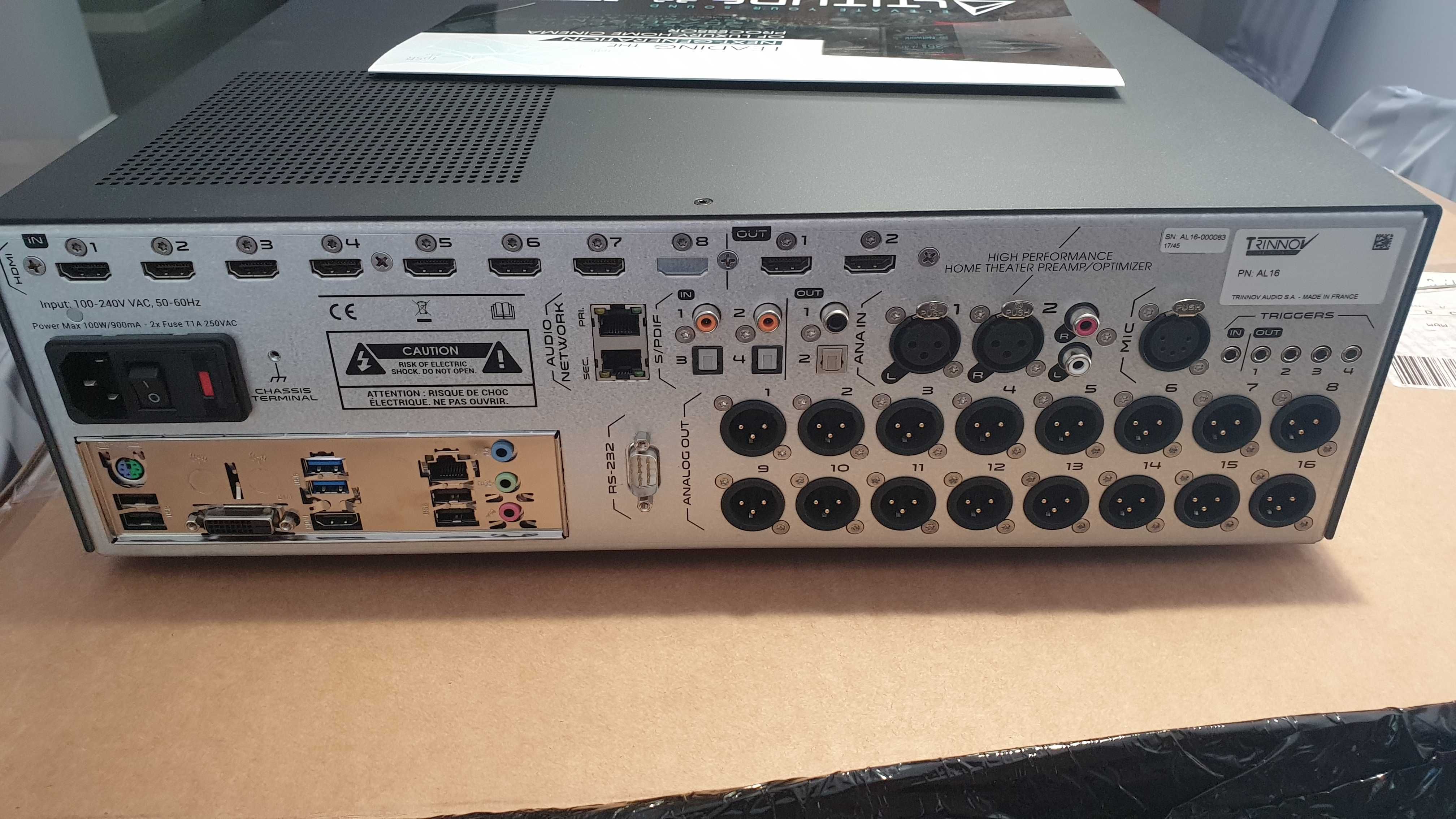 procesor Trinnov Altitude 16 HDMI 2.1 8K60Hz (20 kanałów)