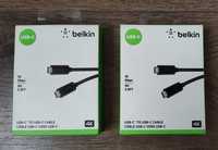 Топовый кабель Belkin USB 3.1 10 Gbps USB-C to USB-C 1 m