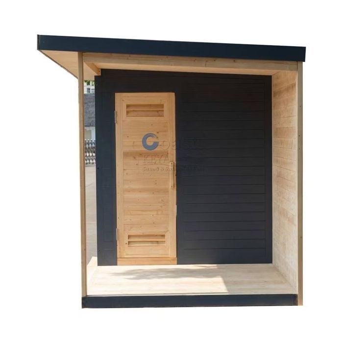 Sauna ogrodowa z tarasem + PIEC+ MONTAŻ I TRANSPORT