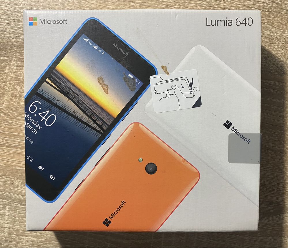 Microsoft Lumia 640 Dual Sim (Black) Смартфон Телефон