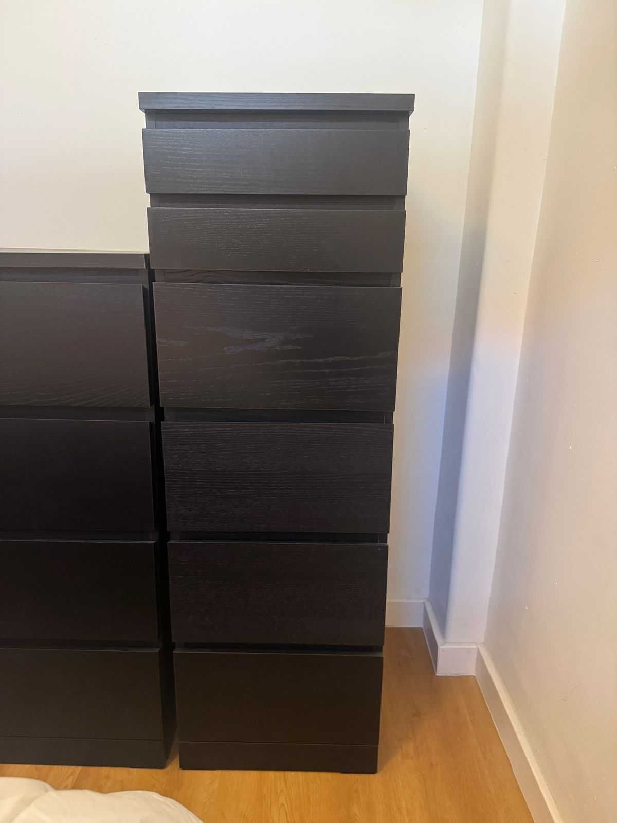 Saída do país – móveis impecáveis – Cómoda com 6 gavetas IKEA