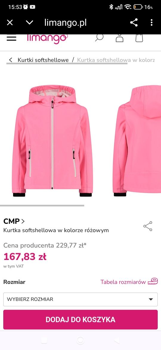 Kurtka CMP Softshell