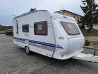 Przyczepa HOBBY 440 z Moverem – wynajem Lubuskie